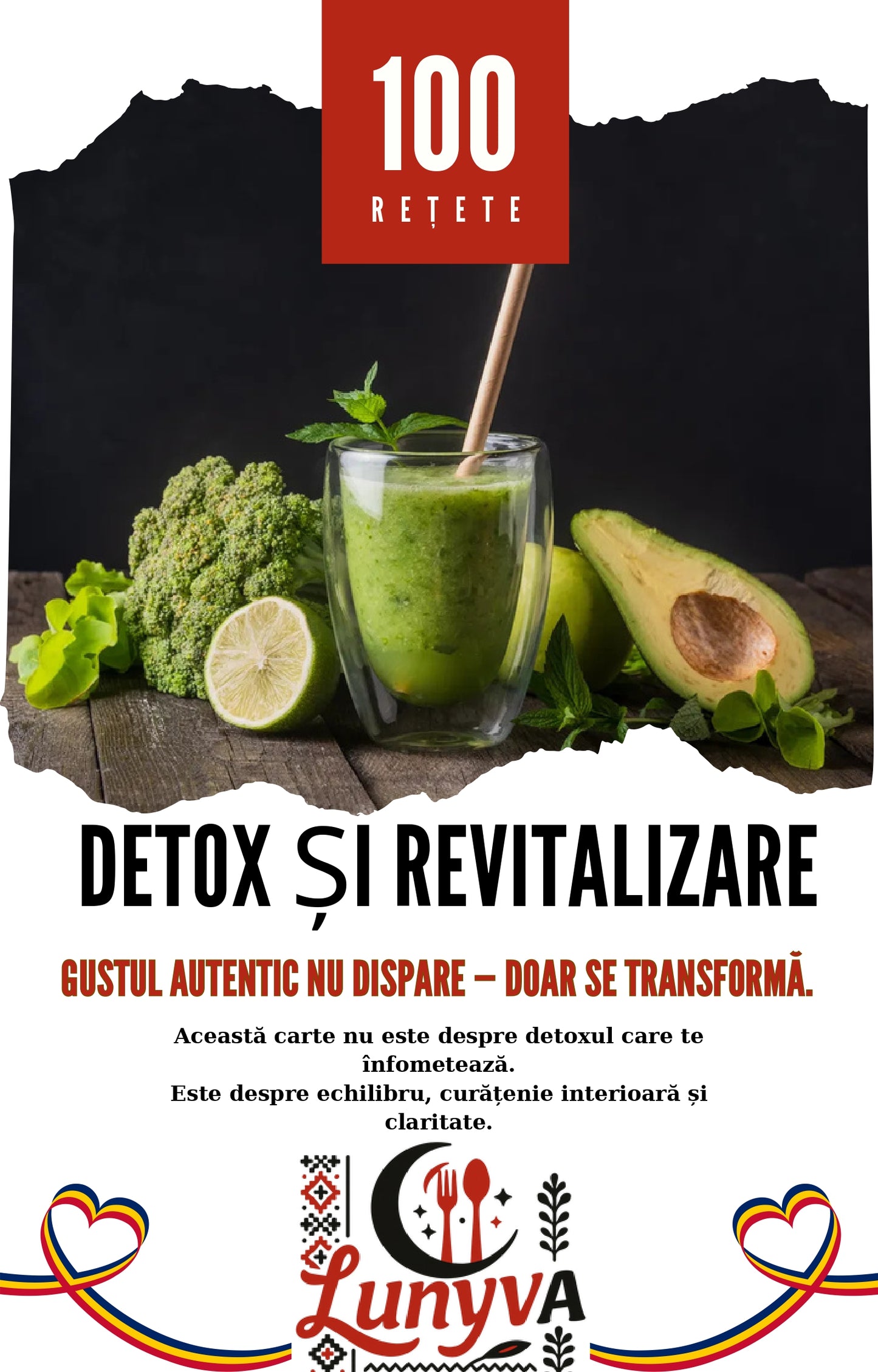 100 Rețete Detox și Revitalizare